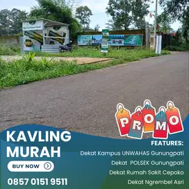 Kavling KRK dan SHM Ready Free Balik Nama di Kandri Gunungpati