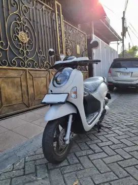 KM 21 PERAK‼️ HONDA NEW SCOOPY PRESTIGE KEYLESS PUTIH 2025 BULAN 4