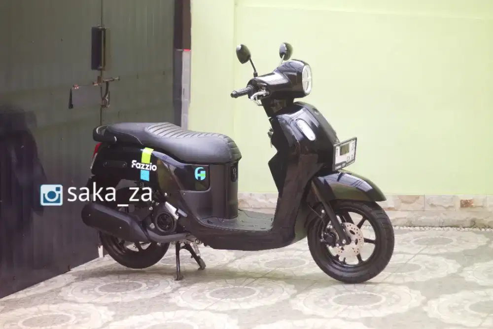 ( Baru 4 Bulan ) Yamaha Fazzio Hybrid 2025 , fazzio 2025 , km 6 ribu