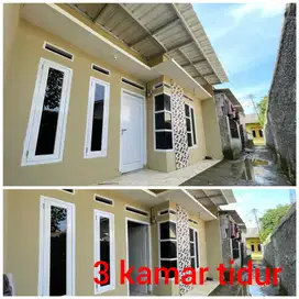 Rumah siap huni 3 kamar tidur..