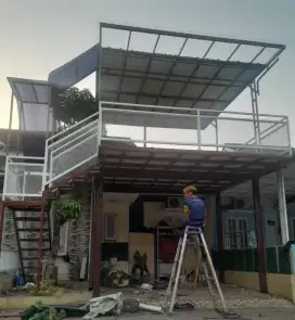 FREE ONGKIR Kanopi Canopy, Tralis Teralis, Railing,Tangga, Pagar, Atap