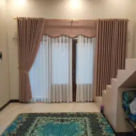 Produsen Tirai Gorden Jendela Gordyn Mewah Hordeng Terbaru Murah