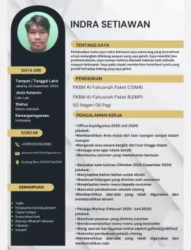 Mencari pekerjaan Office boy, creaw outlet