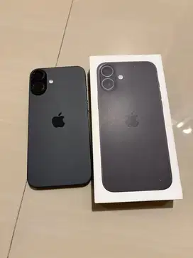 Iphone 16plus 128GB warna hitam Garansi sampai April 2026138