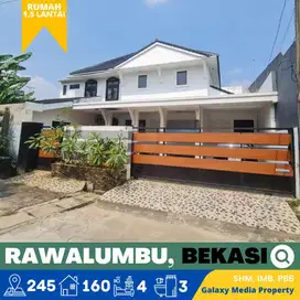 Dijual cepat rumah 1,5 lantai kokoh dan terawat dirawalumbu bek tim