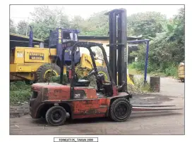 Forklifts diesel 3ton boom 5mtr