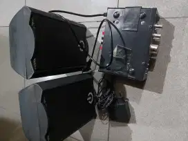 FM stereo audio power amplifier + speaker