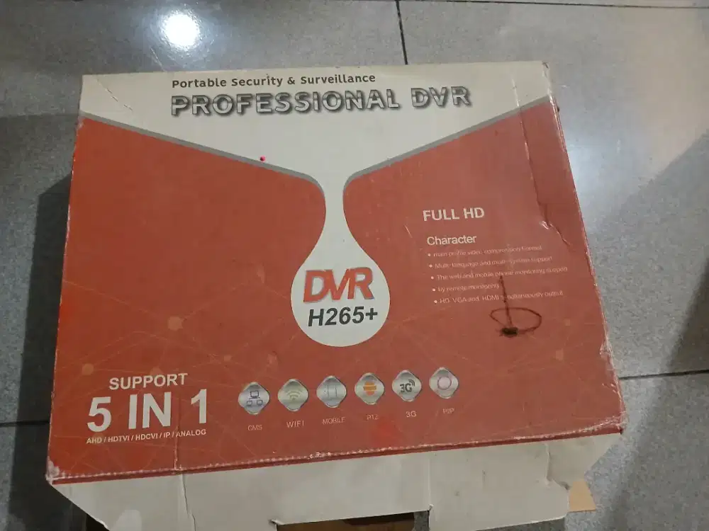 DVR H265+ second (cctv)