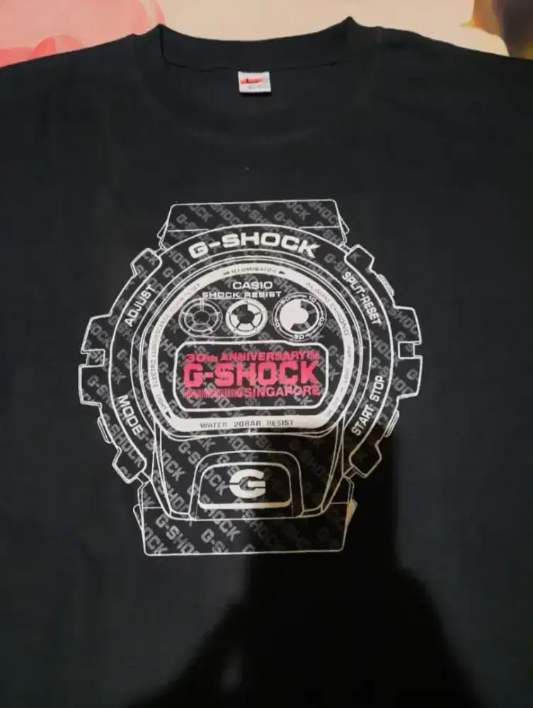 Kaos GShock 30th Anniversary Singapore