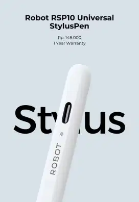 STYLUS PEN ROBOT RSP10 GARANSI 1 TAHUN