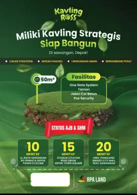Harga Gila! Tanah Kavling di Depok Mulai 80 Juta – Gercepin survey!
