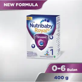 Susu Nutribaby Royal+ Cesabio 0-6 Bulan Nego