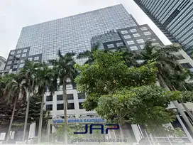 Sewa Kantor Wisma Nugra Santana 140 M2 Fitted Dekat MRT Setiabudi