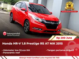 [ GARANSI 5TH ] Honda HRV HR-V HR V 1.8 Prestige RS AT Merah 2015 2016