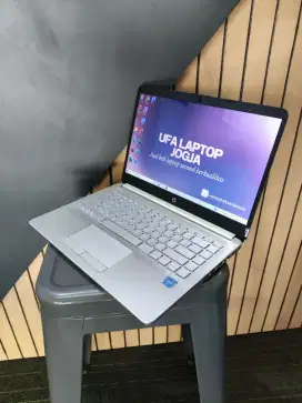 Laris hp 14s cf1046tu Intel celeron 4205U, ram 4, ssd 128 GB ngebut