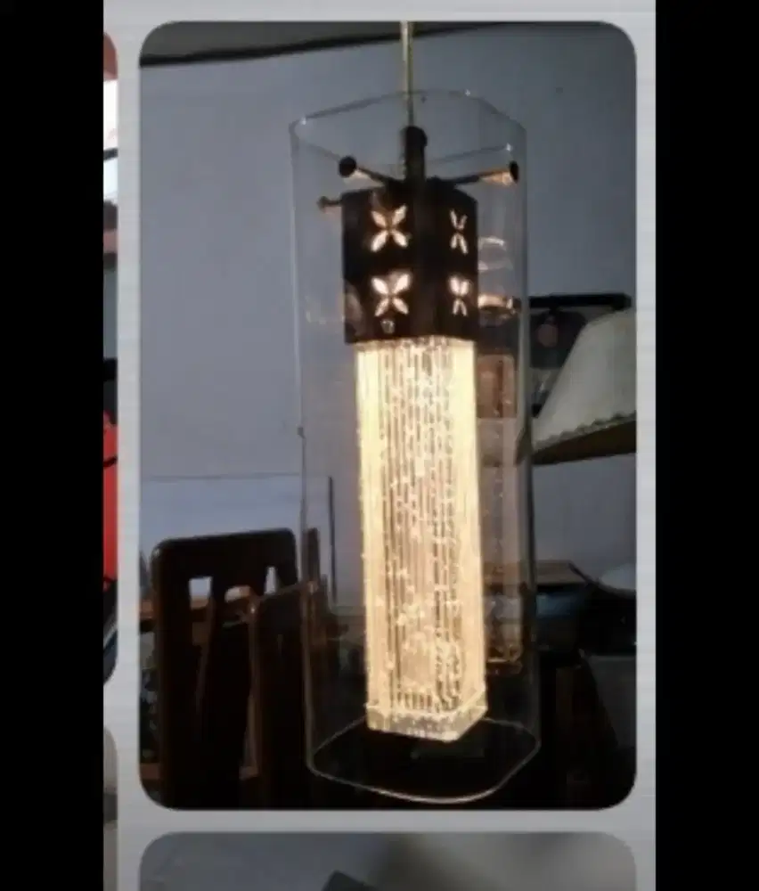 Lampu gantung lampu kristal 150rb an