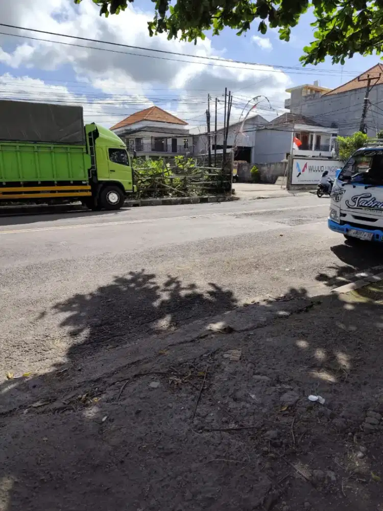 Di jual tanah jalan utama Cargo DPS, Bali