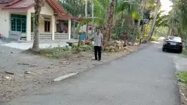 Tanah strategis mangku jln kab. Di wates selatan