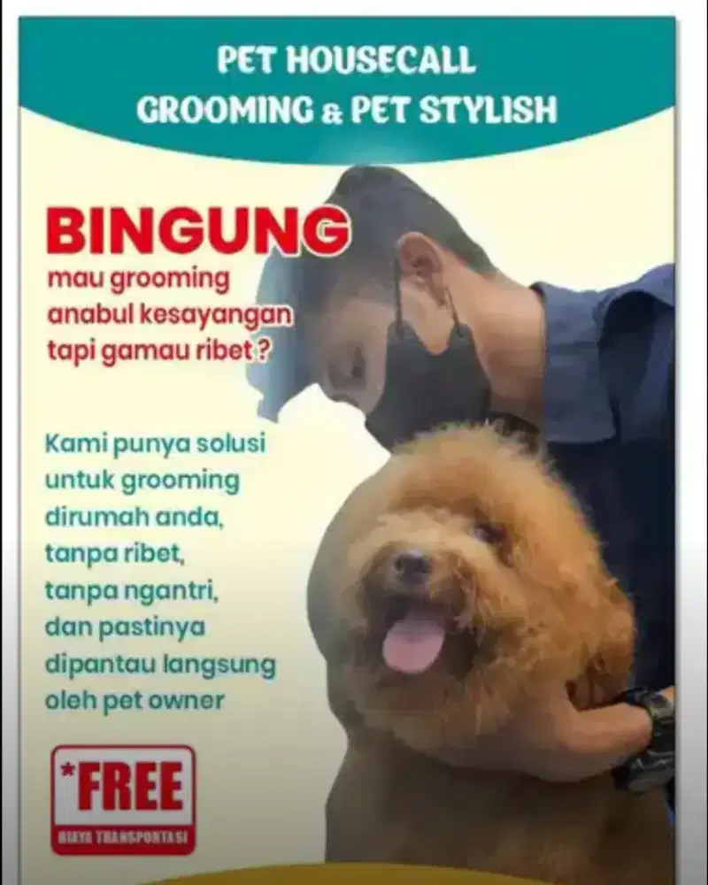 JASA HOME SERVICE GROOMING