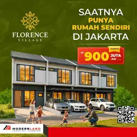 RUMAH MURAH DI JAKARTA CICILAN 5 JUTA/BLN