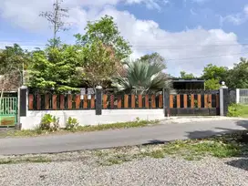 Villa Joglo Etnik Tanah Luas 250m2 di Candibinangun Pakem Kaliurang