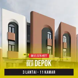 RUMAH KOST DI DEKAT UI DEPOK | JUAL KOST KOSTAN BEJI LOKASI DEKAT KAMPUS UI DEPOK SELATAN JAKARTA