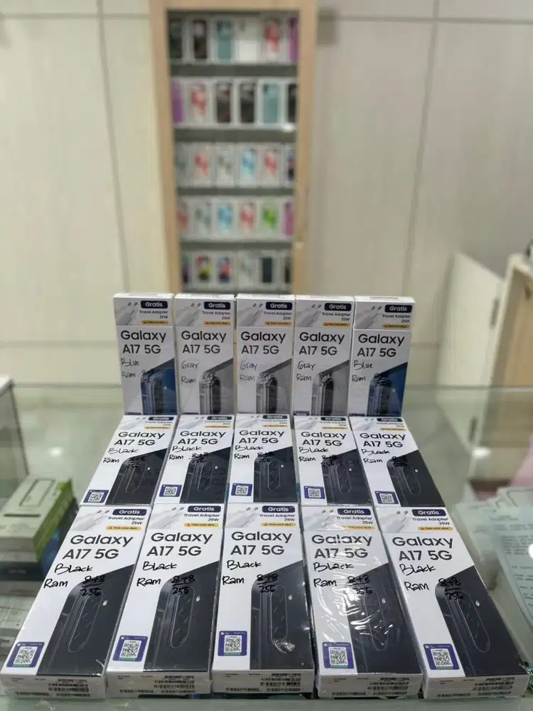 Promo Baru...Samsung Galaxy A17 5G 8/256 Grs Resmi (Black,Grey,Blue)