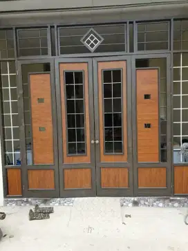 Bengkel las Lampung tralis kanopi pintu pagar gerbang tangga