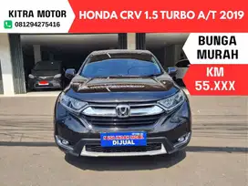 KM 55 RIBU Honda CRV 1.5 Turbo matic 2019