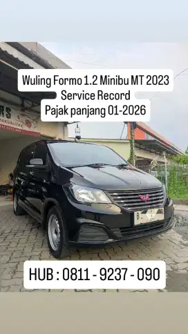 MURAH DAN IRIT! Wuling Formo 1.2 S MT Minibus 2023
