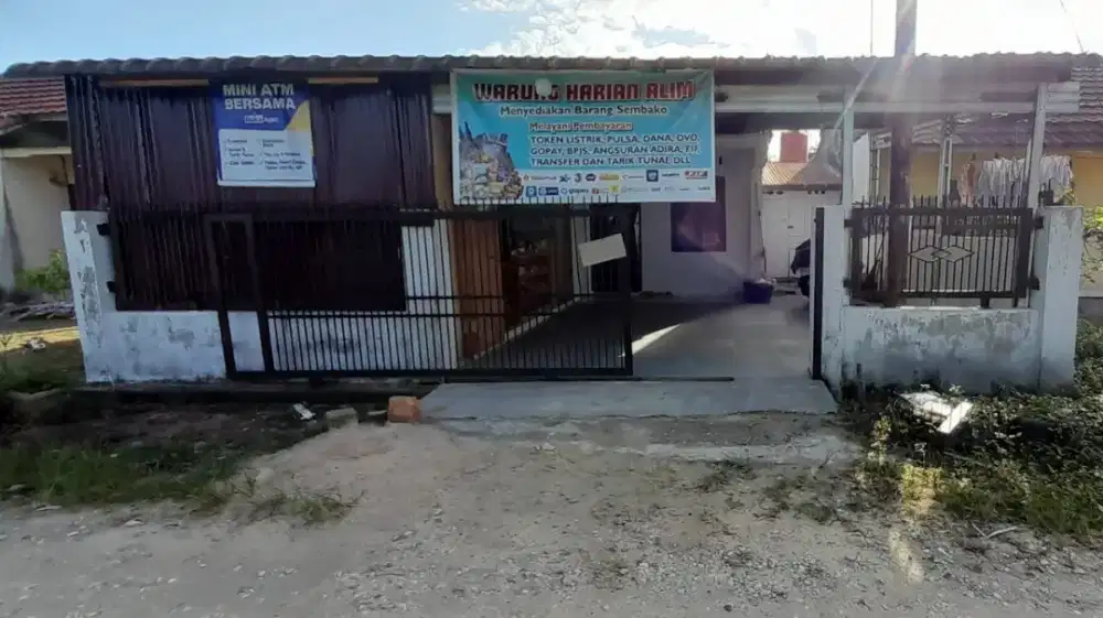 Jual rumah tipe 36 luas tanah 128