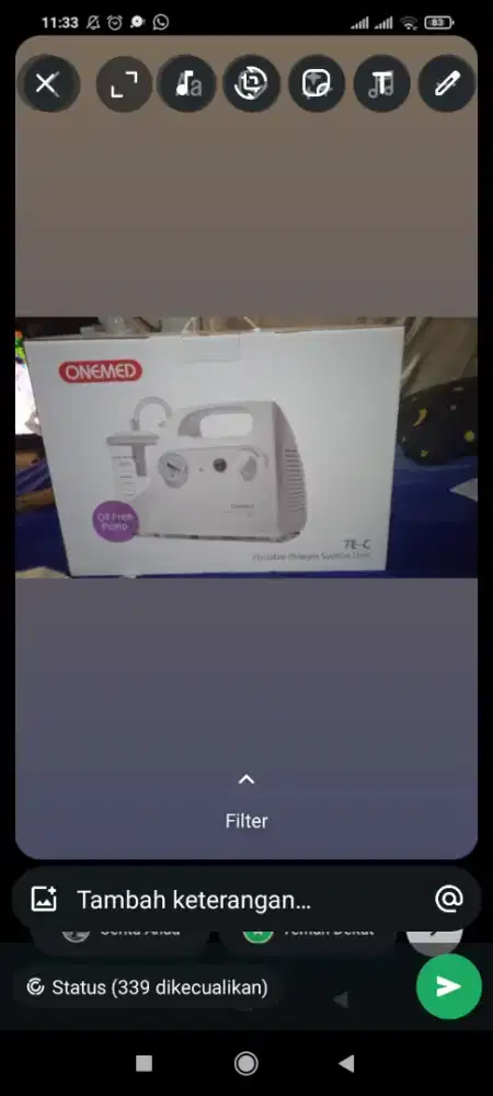 Suction pump dewasa