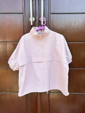 Baju Olahraga Parasut Baby Pink