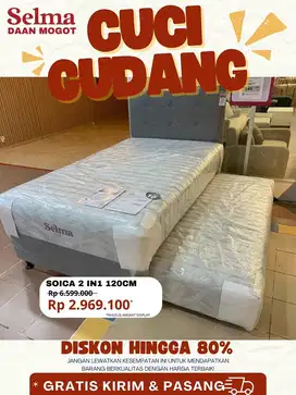 Kasur Sorong 2 In 1