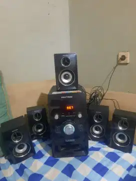 Speaker Polytron PHT 551 home theater 5.1