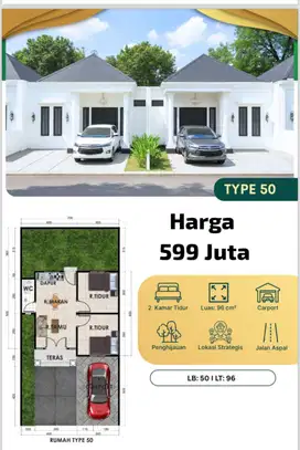 RUMAH KOMERSIL SIAP BANGUN SUKABANGUN KM 6 PALEMBANG