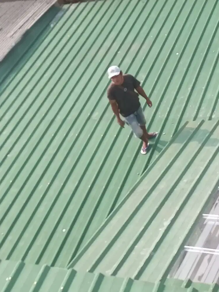 Kanopi baja ringan terpasang rapi kuat kokoh dan aman