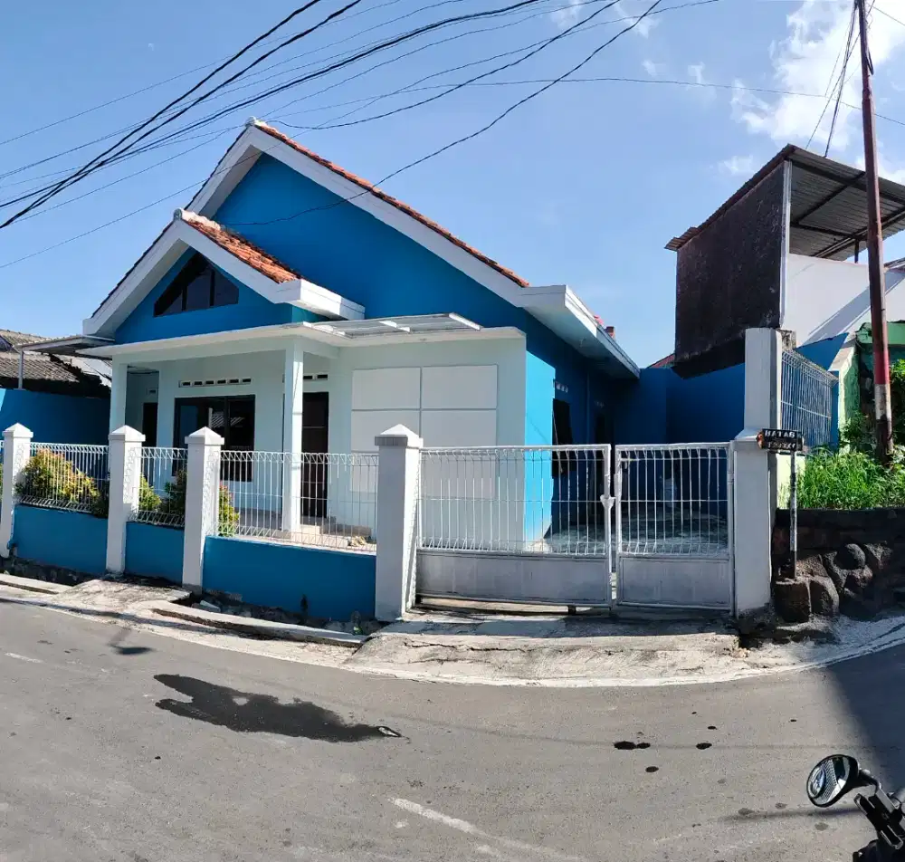 Disewakan rumah baru selesai dibangun luas bangunan 95 m2