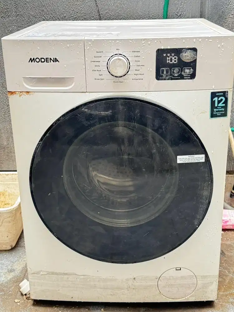 Modena Mesin Cuci Front Loading Wf1030 VDWH (10,5Kg)