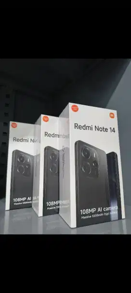 PROMO NEW REDMI NOTE 14 GARANSI RESMI XIAOMI INDONESIA!!