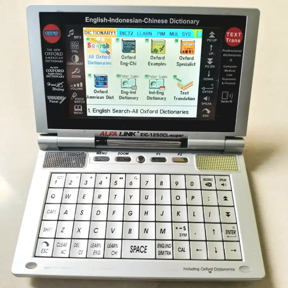 Kamus Elektronik Alfalink EIC 1250 CL Super Kondisi Normal Siap Pakai