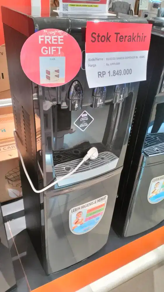 Sanken Dispenser Galon Bawah