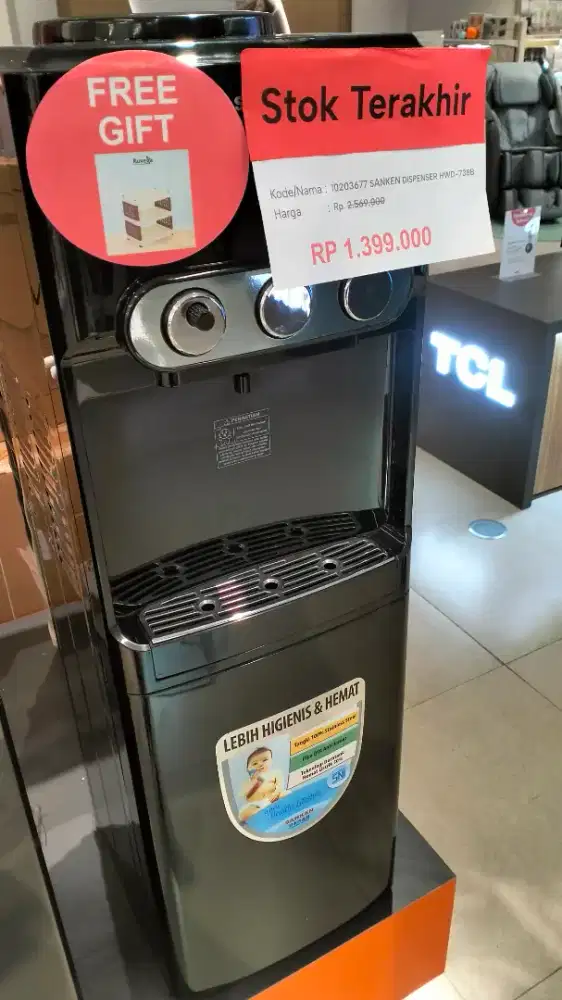 Sanken Dispenser Galon Bawah