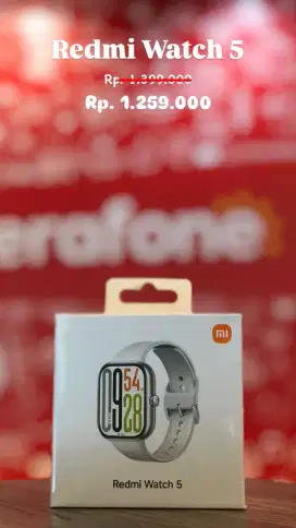 Redmi wacth 5 segel bergaransi