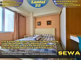 Dapatkan Hunian Tercantik Sewa 3Bulanan 2BR FullFurnished Bassura City