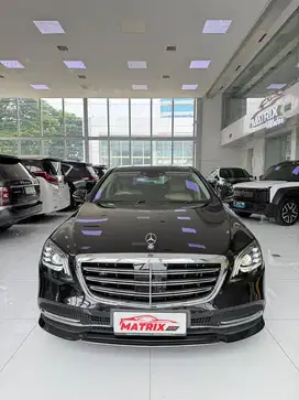 Mercedes Benz S450 2019 black on ivory