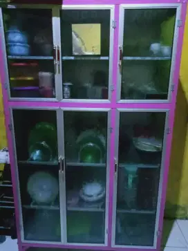 Rak piring 3 pintu
