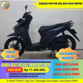 HONDA NEW BEAT DELUXE SMARTKEY 2025 CASH/KREDIT SYARAT KTP/KK