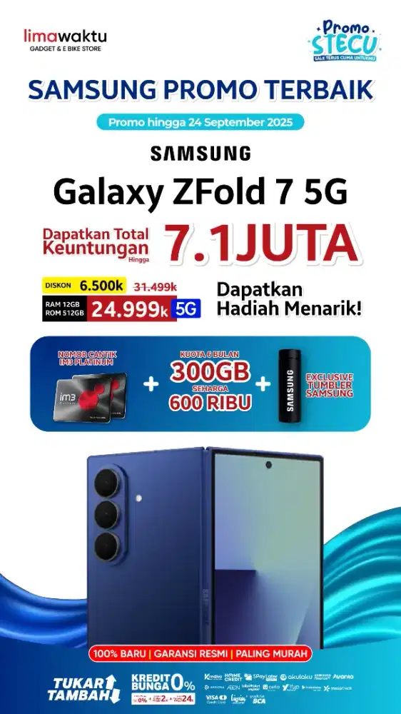 SAMSUNG GALAXY Z FOLD 7 512 GB BERGARANSI RESMI TERMURAH