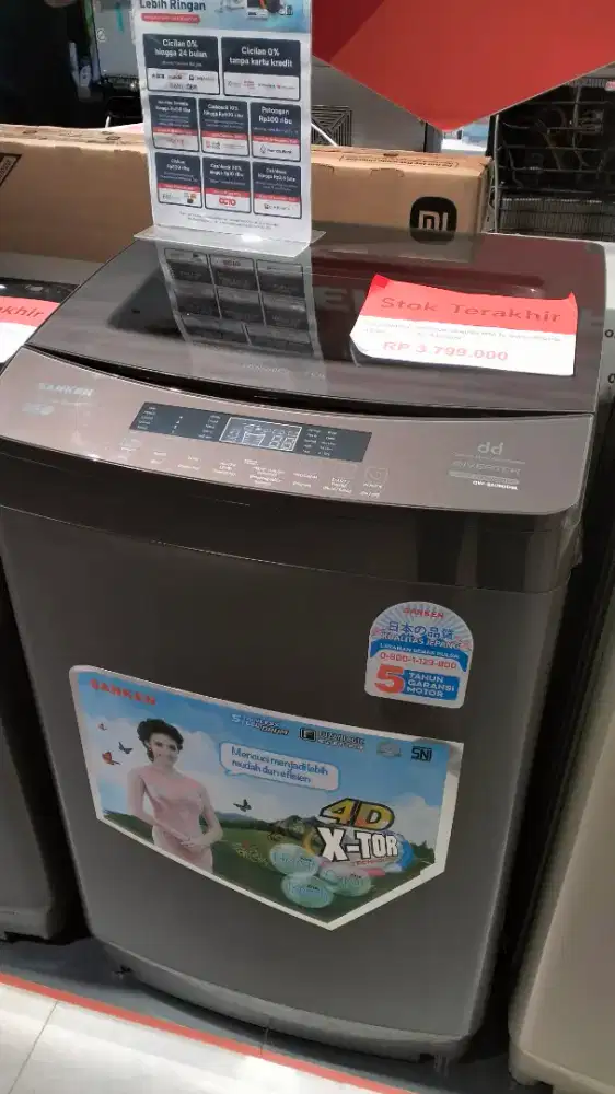 Sanken Mesin Cuci Satu Tabung 10,5 kg